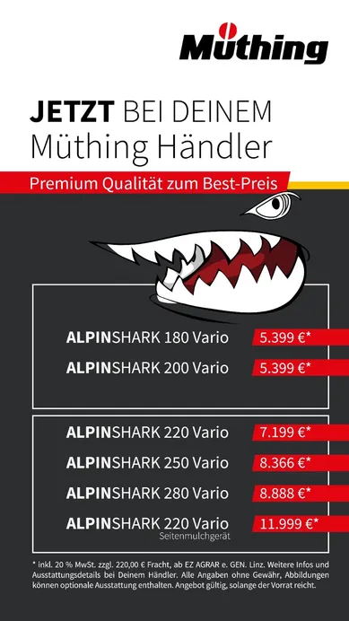 Müthing ALPINSHARK – Österreich Edition jetzt zum Aktionspreis